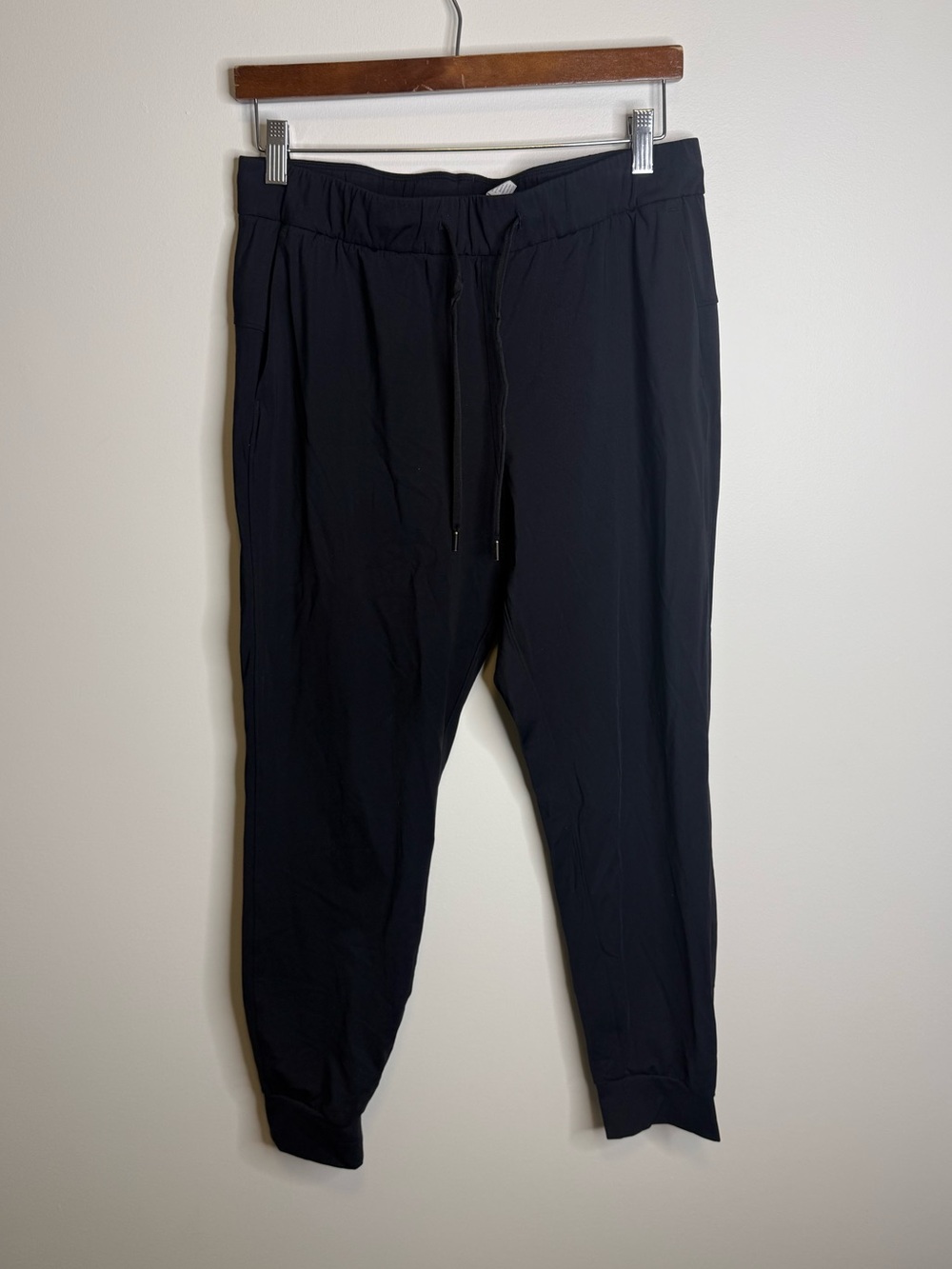 CRZ Yoga size L (12) black stretch travel pant jogger